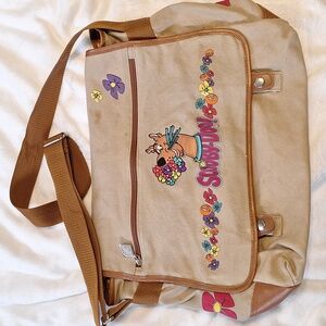 1998 Cartoon Network Scooby Doo Messenger Bag